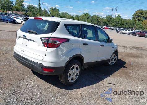 2018 Ford Escape S from USA, damaged, VIN 1FMCU0F70JUA39165
